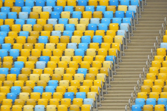 在足球场上 在足球场上